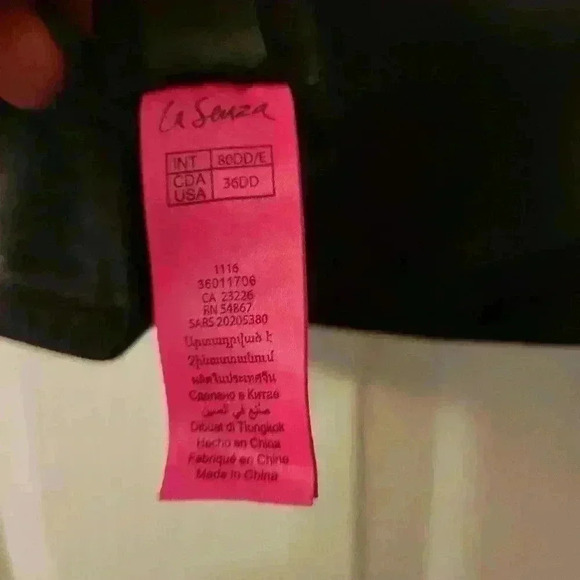 La Senza Gray Heather T-Shirt Bra 36DD Lightly Lined Everyday Support Padded - Picture 6 of 6